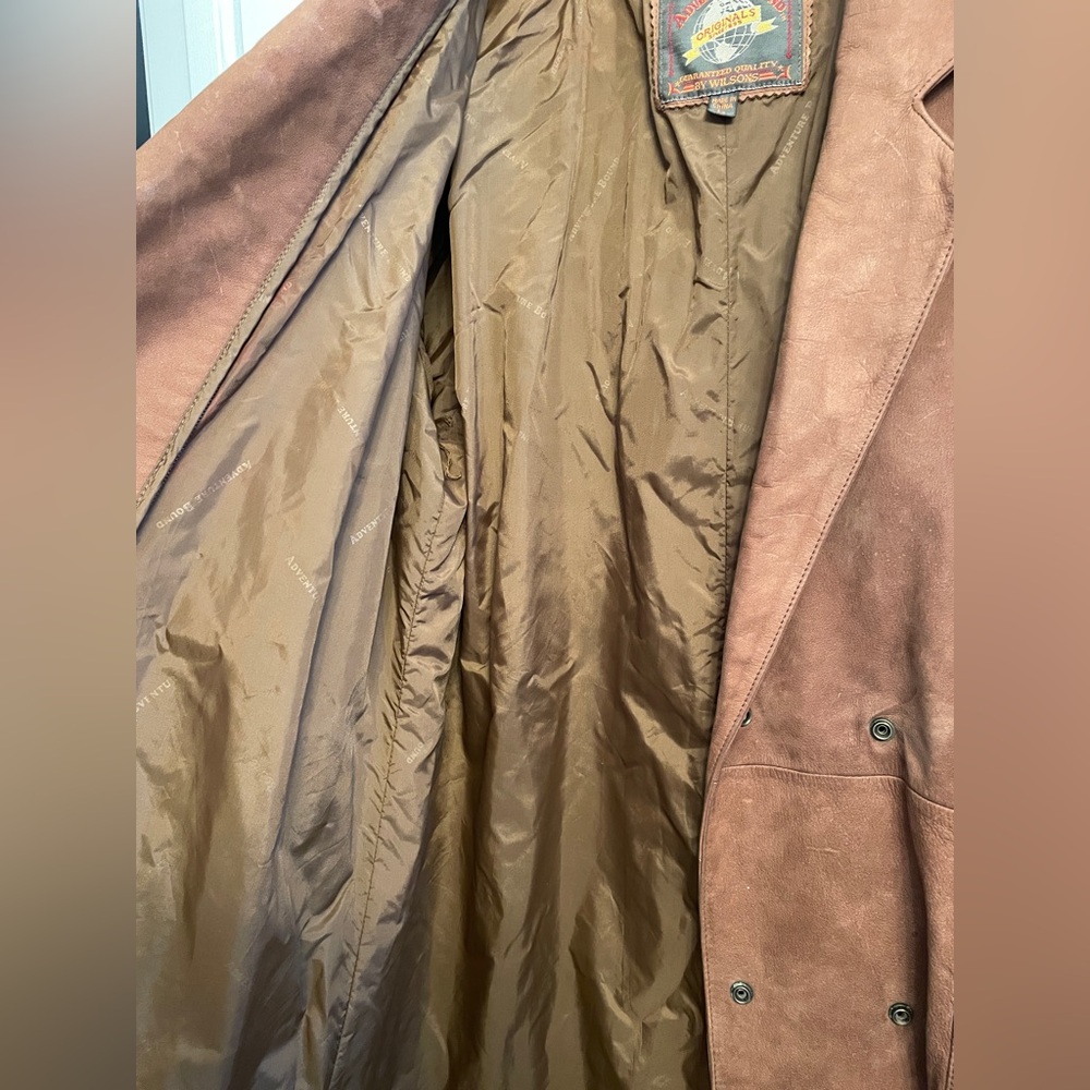 Adventure Bound by Wilson Leather Trench Coat - Picture 6 of 12